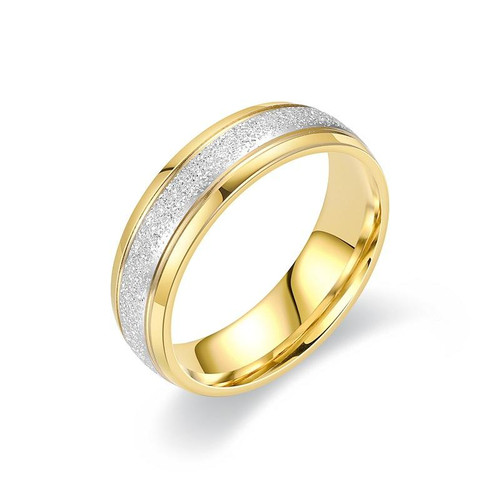 Edelstahl ring gold silber - ring,