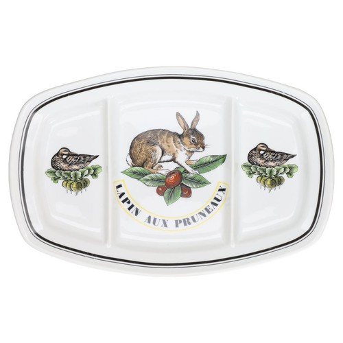 Beilagenplatte groß lapin - lapin, aux