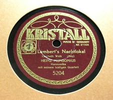 HEINZ MUNSONIUS Lambert's Nachtlokal / Katzensprünge KRISTALL 5204 (421)