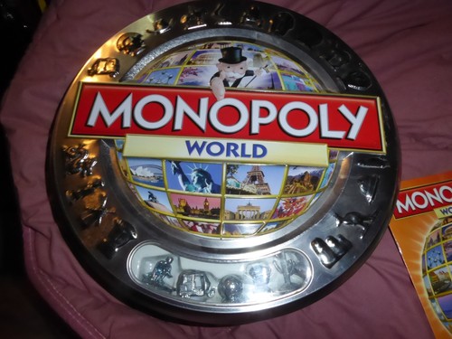 Monopoly world blechdose - world,