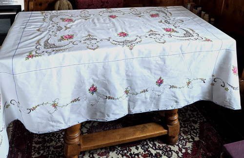 Tischdecke aus gran canaria - tischdecke,