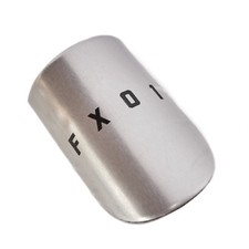 KHE BMX Fixie Singlespeed Fahrrad FX01 Rahmen Steuerrohr Aufkleber silber 