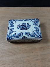 Deckeldose delfts blauw - deckeldose,