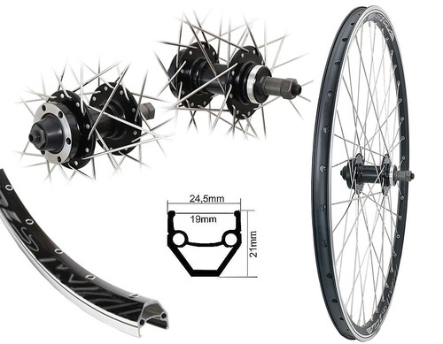 Zoll hinterrad dms19 - hinterrad, 24"
