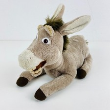 Shrek Esel Plüsch Figur Stofftier Dreamworks 2004 Granulatfüllung 28cm Top