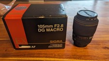 Sigma Makro 105 DG F2.8 Schwarz für Nikon Bajonet f-mount