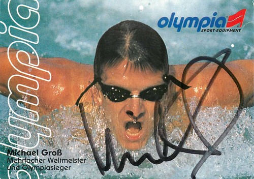 Autogramm michael groß - autogramm,