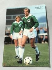 ERICH BEER DFB signed AGON BigCard 15x21 Autogramm 