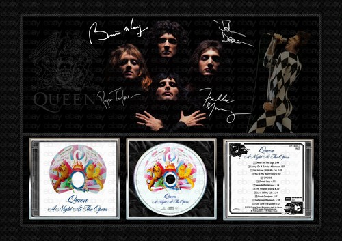 Queen freddie mercury signed - queen,