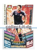 Match Attax 13/14 - 356 - Gonzalo Castro - Matchwinner