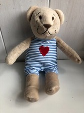 Teddy mit herz stofftier - teddy, 22cm