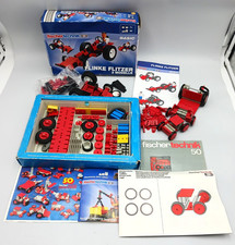 Fischer Technik 50 mit Anleitung,  Basic Flinke Flitzer mit Anleitung, OVP 
