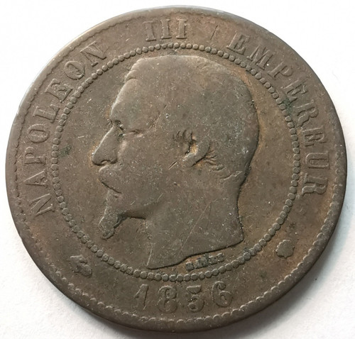 Frankreich centimes 1856 ma - 10,