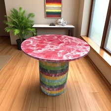 36 Zoll Rosa Onyx Edelstein