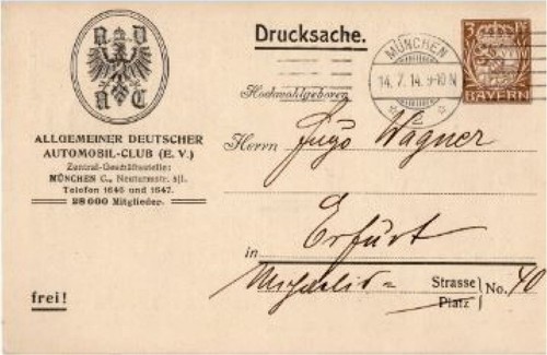 Bavaria stationery - bavaria,,