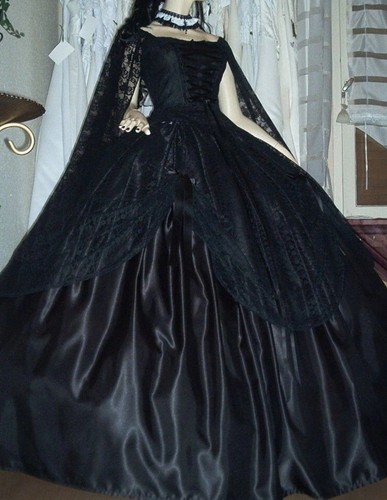 Corsagenkleid gothic 36 - corsagenkleid,