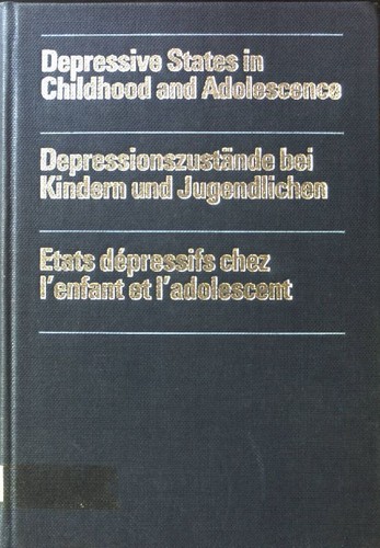 Depressive states childhood - in,