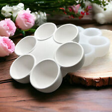 Rundes Eiertablett Gießform, Eierhalter Betonform, Ostern Gipsform