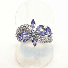 Blau violett tansanit topas - blau,