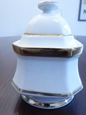 Zuckerdose achteckig