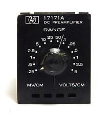 Hewlett Packard HP 17171A DC Preamplifier Einschub / Plug-In f. XT/XY Schreiber 