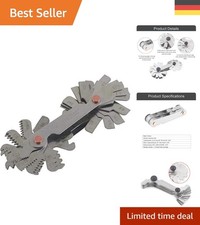 Edelstahl Gewindelehre mit