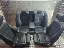 BMW E90 LCI 2009-2011 M Sport Schwarze Leder Innenausstattung Sitze