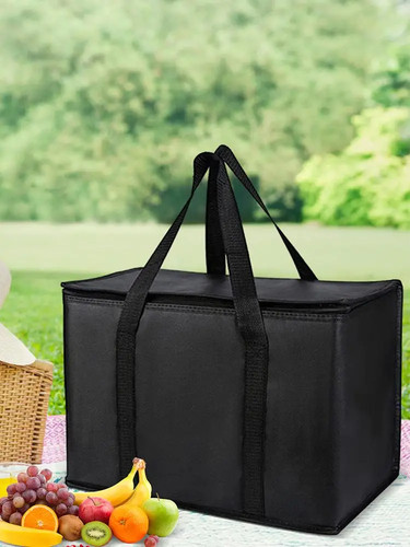 Große isolierte lunch - isolierte, lunch-tasche