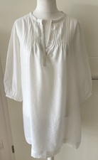 Maryan Mehlhorn Tunika Strandkleid Weiß Gr. L (42-44-46)s. Maße,neu o.E,1a Qual.