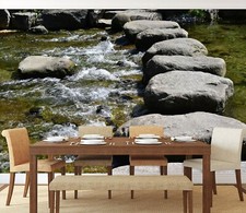 3D Steinstraße H6126 Tapete