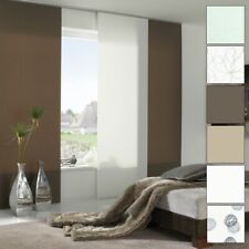 Schiebegardine 60 x 245 cm Flächen-Vorhang Flächen-Gardinen Schiebevorhang