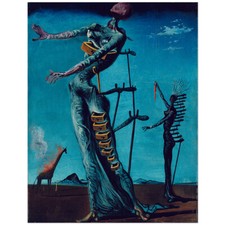 Salvador Dali, Die brennende