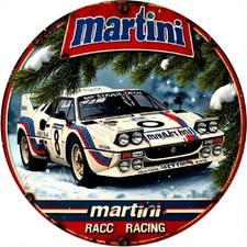 Blechschild rund martini - blechschild,