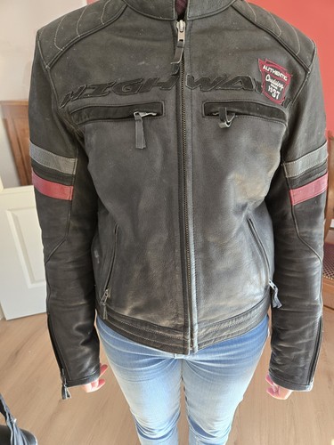 Highway motorrad lederjacke - lederjacke, in
