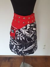 Mapella Wende-Wickelrock mit schönen Details NEU  Gr. 38/40