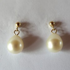 Perlen Ohrstecker 585 Gold