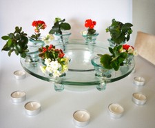  Vidrios San Miguel recycled glass Handarbeit Kerzenleuchter-schale Blumenschale