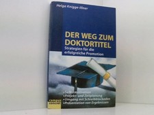 Der weg zum doktortitel - der,