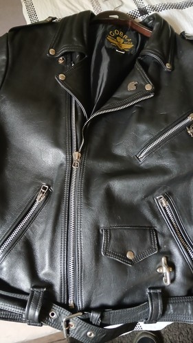 Herren lederjacke biker - herren,