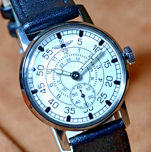 Sowjetische vintage armbanduhr - sowjetische,