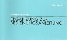 CHRYSLER UCONNECT 8.4 / 8.4 NAV 2017 Bedienungsanleitung Navigationssystem RN