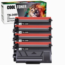 4x Toner Compatible zu Brother