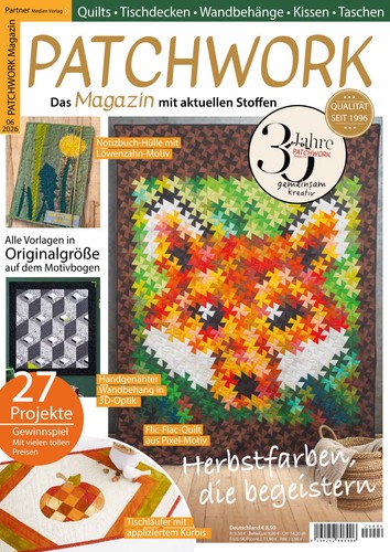 Patchwork magazin 2026 - patchwork, 6/2026