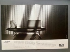 COR Cirrus Liege Couch Sessel Möbel 1994 Vintage Ad Werbung Reklame