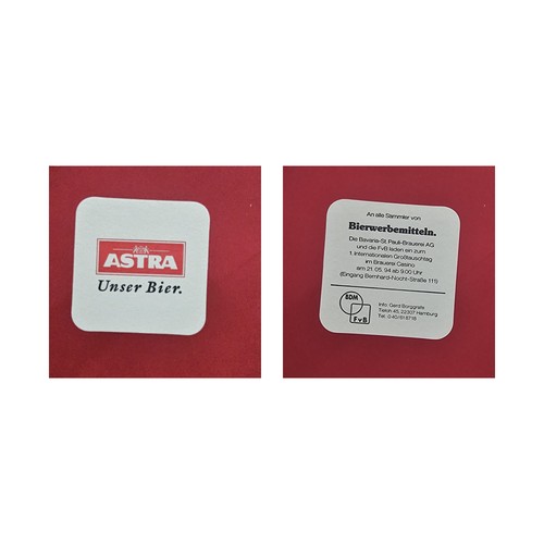 Astra bierwerbemittel brauerei - astra,