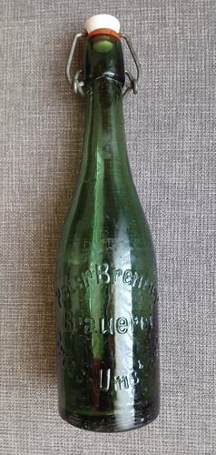 Uralt bierflasche erhabene - uralt,