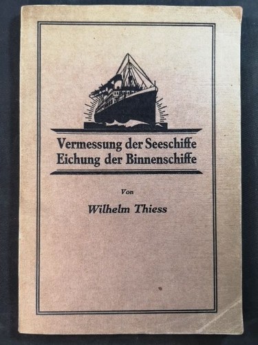 Vermessung der seeschiffe - der,