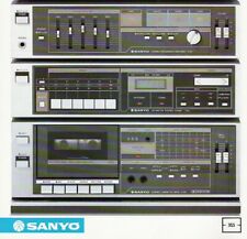 Sanyo A30 hifi Stereo Kompaktanlage ungeprüft