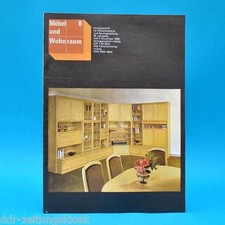 DDR Möbel und Wohnraum 8/1983 Fachzeitschrift Anbauwand 5057 Küchenmöbel Brno