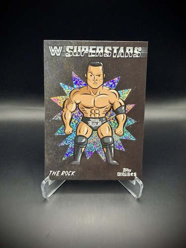 The rock topps wwe - rock,